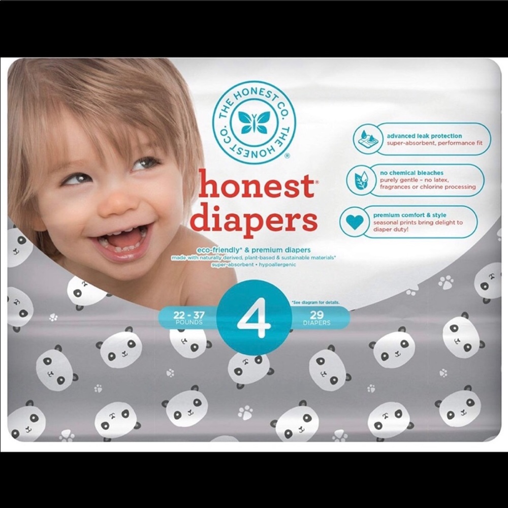 Honest panda diapers